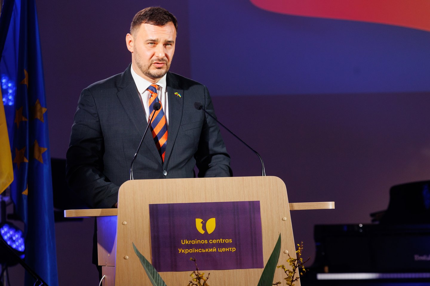 Karo metinėms pažymėti skirtas renginys „Mes kartu — Ми разом“.<br> T. Bauro nuotr.