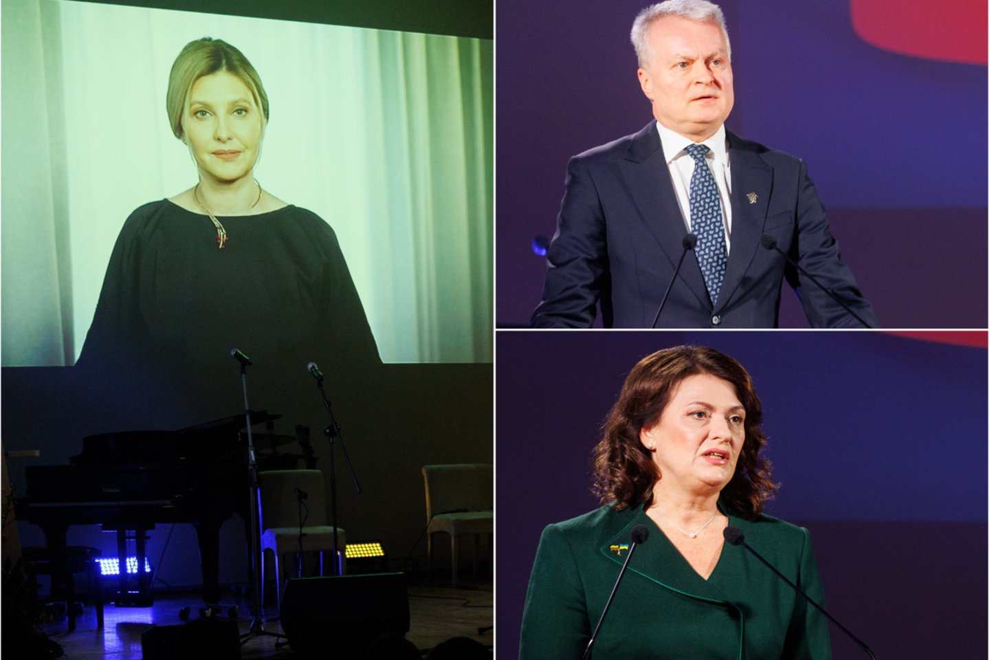 Karo metinėms pažymėti skirtas renginys „Mes kartu — Ми разом“.<br> Lrytas.lt koliažas.