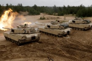 JAV pareigūnė: gali prireikti daugiau kaip metų, kol JAV pristatys Ukrainai tankų „Abrams“