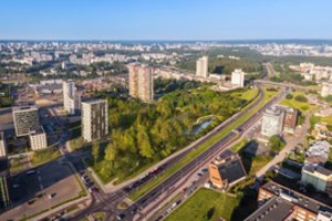Prisidedant verslui, sostinėje įrengs 15 viešųjų erdvių: į parką investuos pusę milijono eurų