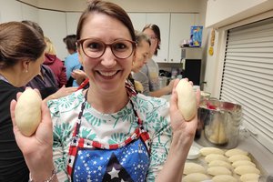 Lietuvos valstybės atkūrimo minėjimas Amerikoje: su cepelinais ir viktorina apie tėvynę