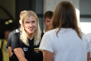 Plaukikų pasiruošimas sezonui – be R. Meilutytės: geriausia šalies sportininkė pasirinko kitokį kelią