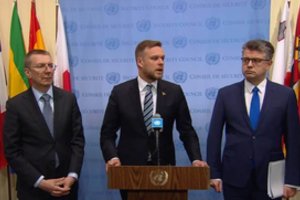 G. Landsbergis: prieš metus klydome dvejodami, ar Ukrainai pavyks atsilaikyti