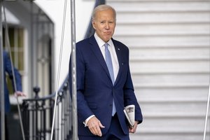 J. Bidenas leido suprasti, kad sieks antrosios kadencijos, bet apie tai paskelbs dar ne dabar