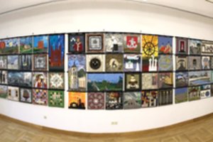 Įspūdingas Vilniaus skiautinys pradeda kelionę po sostinę