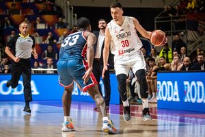 Serbijos krepšininkai iškovojo paskutinį kelialapį į pasaulio čempionatą