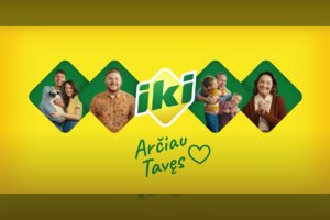 „Iki“ atsinaujina ir bus dar arčiau: pristato naują šūkį, reklamos kampaniją ir vizualinį identitetą