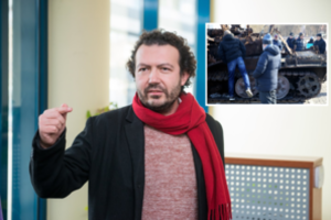 Akibrokštas užsienio žiniasklaidoje: konfliktus prie tanko Vilniuje komentuoti paprašė žinomo skandalisto