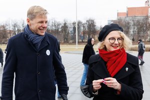 Balsuoti atvykęs R. Šimašius įsitikinęs: daugumai vilniečių pokyčiai patiko