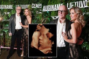 Besilaukianti M. Vžesniauskaitė paviešino įsčiose esančios dukros nuotrauką: „Liko tiek nedaug“