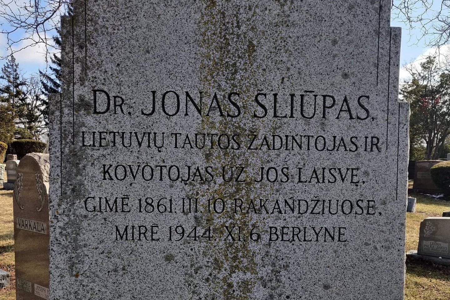  J.Šliūpas laisvės idėjas skleidė Amerikoje ir Lietuvoje.<br> E.Lukoševičiaus nuotr.