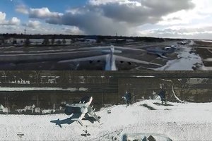 Socialiniuose tinkluose – Baltarusijos partizanų vaizdo įrašas: parodė, kaip nuskrido iki rusų lėktuvo