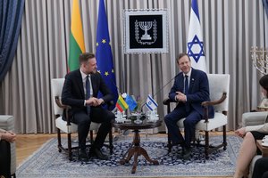 G. Landsbergis lankosi Izraelyje: turime užkardyti Rusijos ir Irano grėsmes tarptautinei saugumo architektūrai