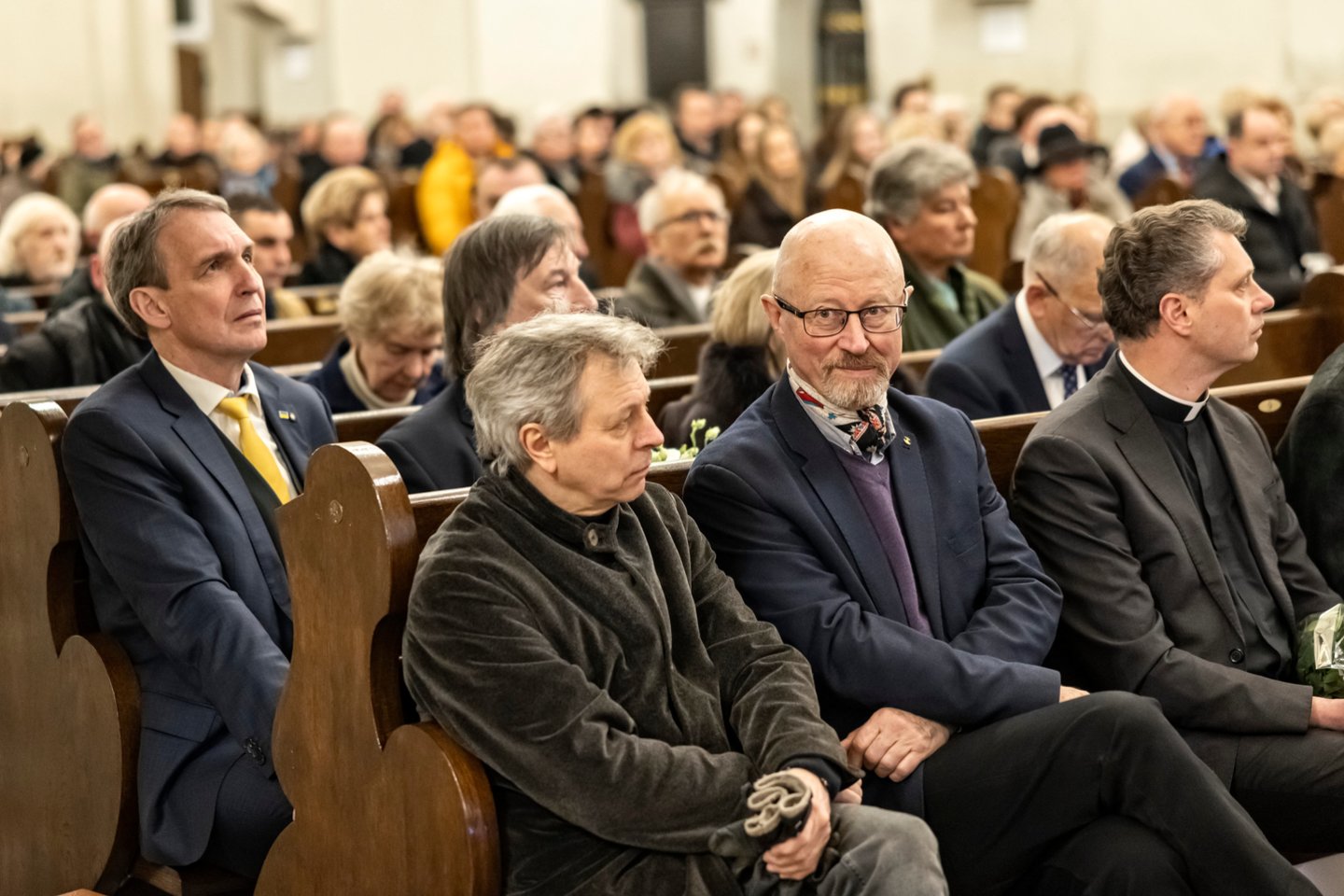  Akimirkos iš K.Prunskienės jubiliejaus šventės.<br> Liusjeno Kulbio nuotr.
