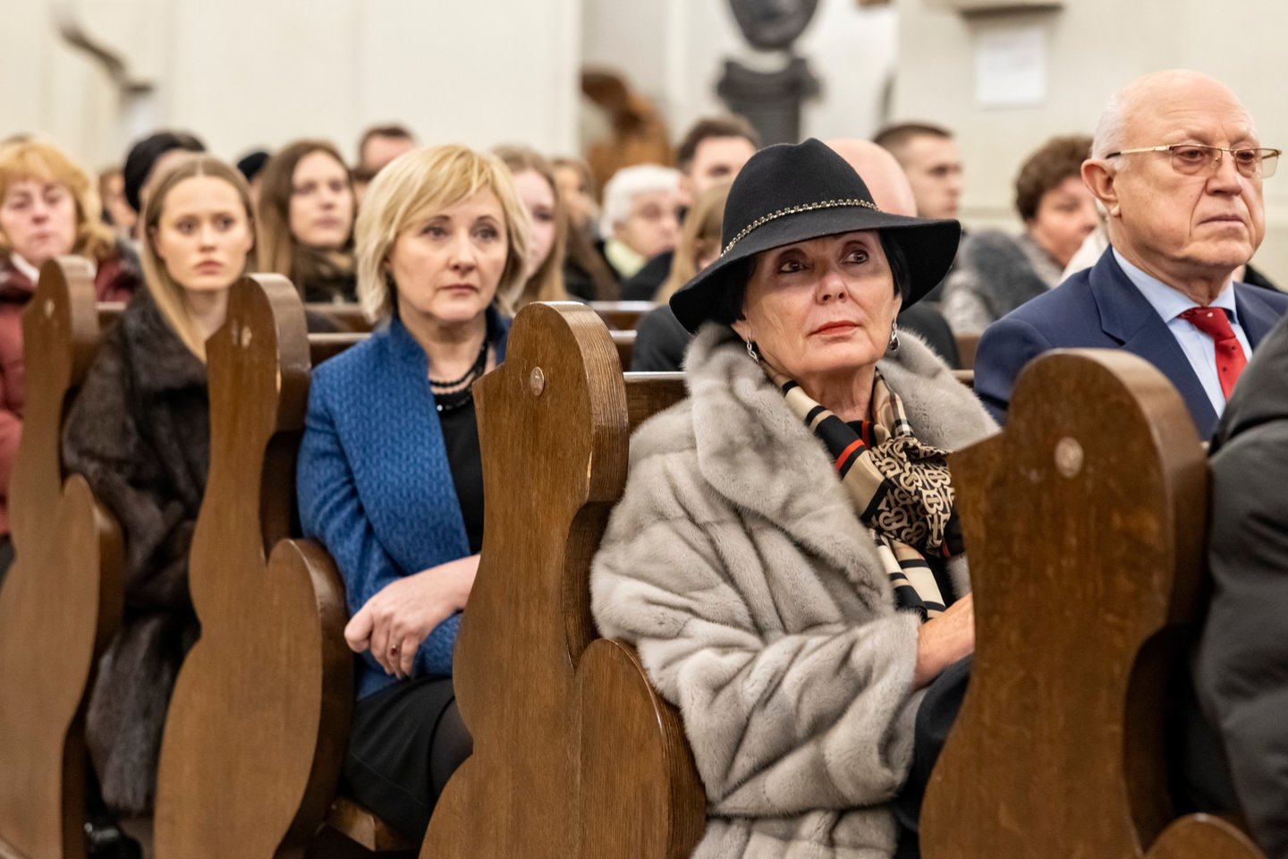  Akimirkos iš K.Prunskienės jubiliejaus šventės.<br> Liusjeno Kulbio nuotr.