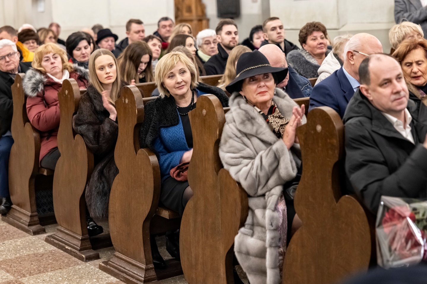  Akimirkos iš K.Prunskienės jubiliejaus šventės.<br> Liusjeno Kulbio nuotr.