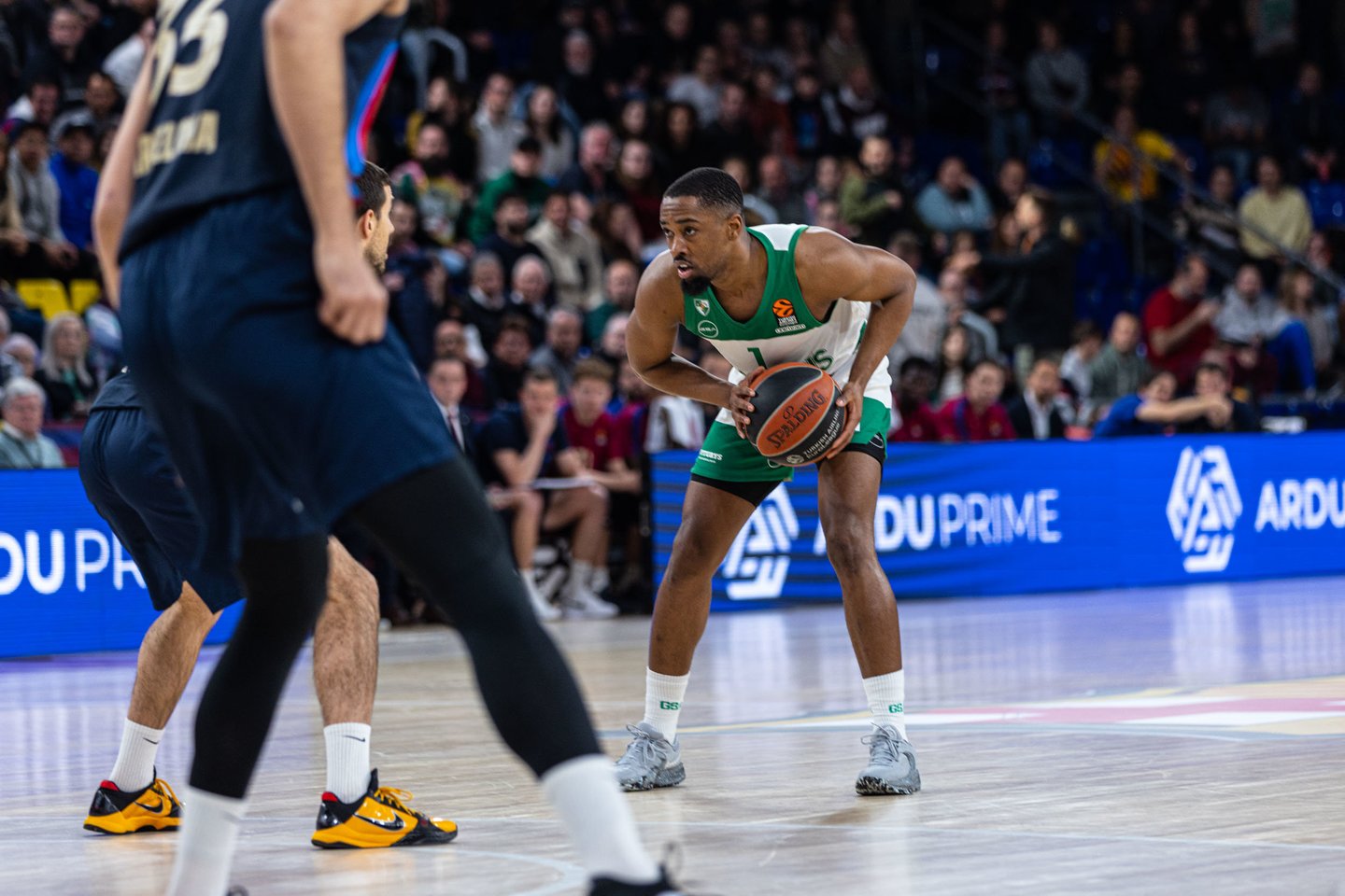 Rungtynės Barselonoje.<br>Zalgiris.lt nuotr.