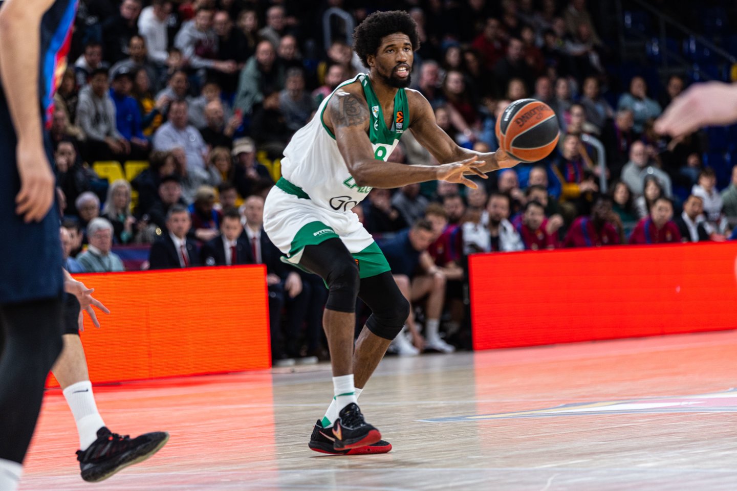 Rungtynės Barselonoje.<br>Zalgiris.lt nuotr.