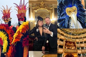 Įspūdingame Venecijos karnavale apsilankiusi Marija Palaikytė: „Ruošiausi atsakingai“