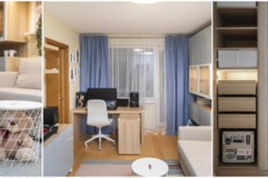 Vilniečių poros mažyliai ūgtelėjo: dizainerė padėjo šeimai „išaugti“ iš užkaltų spintelių ir apipaišytų sienų