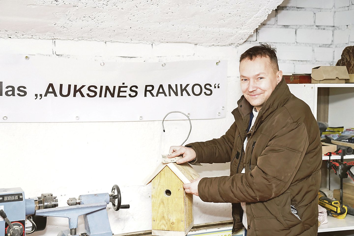 Kaunietis G.Žukas 2004 metais savo namuose įkūrė labdaros ir paramos fondą „Gyvenimo vartai“.<br>G.Bitvinsko nuotr.