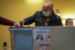 Per rinkimus Estijoje pasiektas balsavimo internetu rekordas