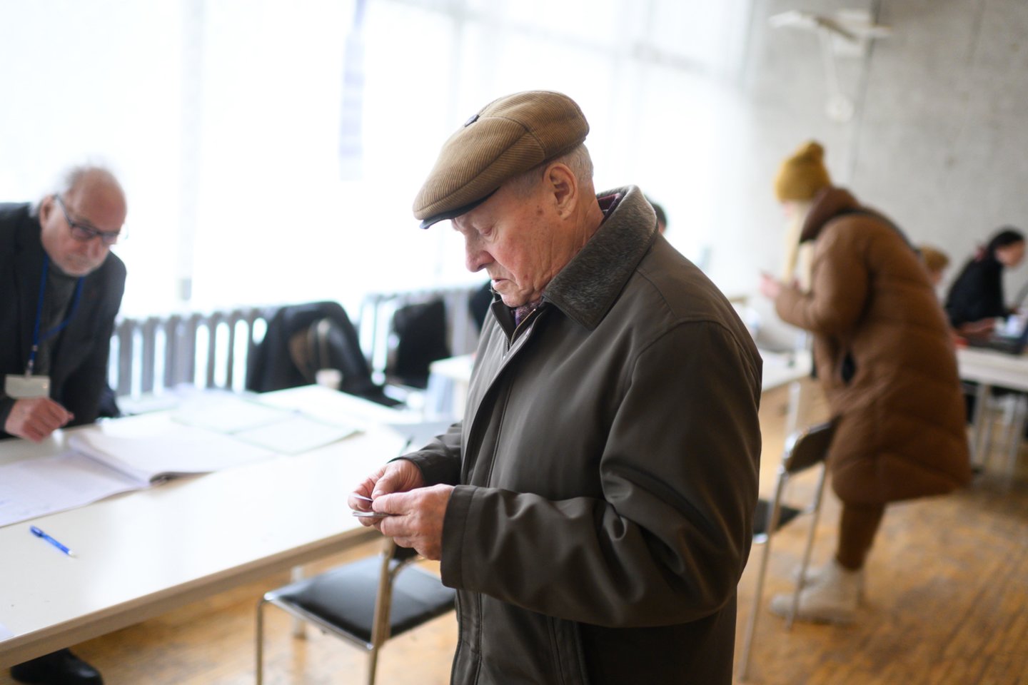 Sekmadienį visoje Lietuvoje vyksta merų ir savivaldos rinkimai.<br>V.Skaraičio nuotr.