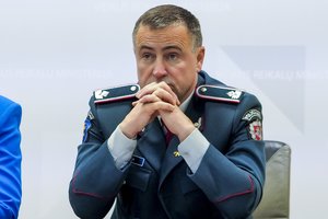Policijos generalinis komisaras R. Požėla: sekmadienį ikiteisminio tyrimo nebuvo pradėta