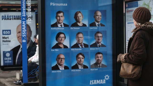 Estijos parlamento rinkimus laimėjo liberali Reformatų partija: užtikrins tolimesnę paramą Ukrainai