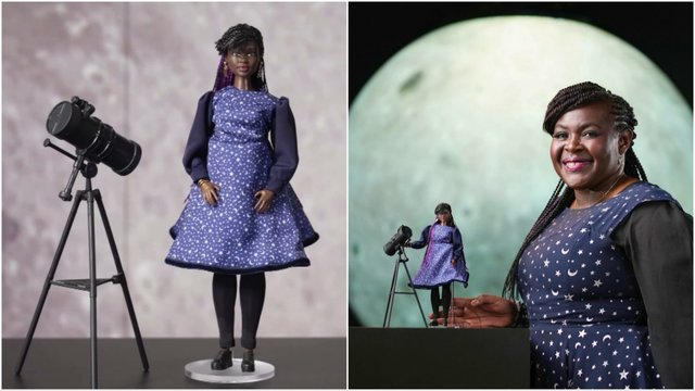 Barbė ruošiasi Tarptautinei moters dienai: išleido juodaodę lėlę, panašią į kosmoso mokslininkę