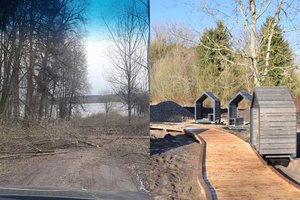 Regioniniame parke apsilankę kauniečiai nustebo išvydę statybas: specialistė nuramino – kyla ne namai