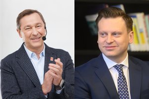 A. Zuokas ir V. Benkunskas jau kimba vienas kitam į atlapus: net atskleidė, kieno galvos ristųsi savivaldybėje