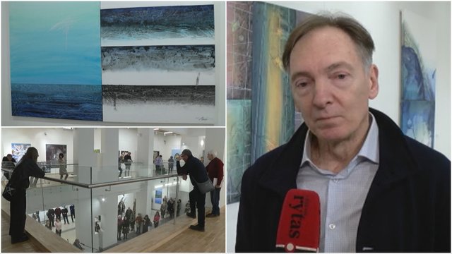 Žinomas menininkas kviečia į parodą Panevėžyje: išvysite ir jam nebūdinga technika tapytų darbų