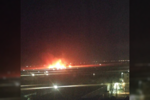 Praneša, kad okupantų iš Rusijos bazę Melitopolyje drebina sprogimai