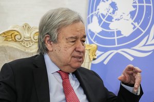 JT vadovas atvyko į Kijevą tartis dėl grūdų eksporto susitarimo pratęsimo