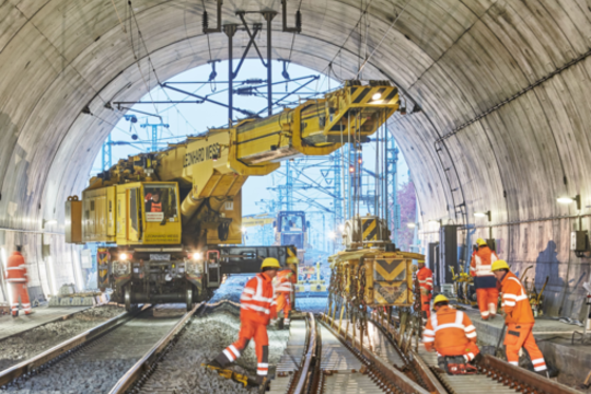 ​Rail Baltica, a significant project for the Baltic States and financed with EU funds, attracts world-class construction companies to the region. The experience of Leonhard Weiss, one of the first German companies to be involved in an international rail infrastructure project, has helped to overcome the challenges of modernising the important Kaunas-Palemon section.