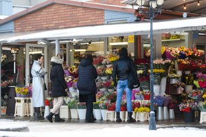 Kovo 8-ąją tautiečiai apgulė gėlininkus: prekybininkai juokiasi dėl to, ko lietuviai ieško dažniausiai