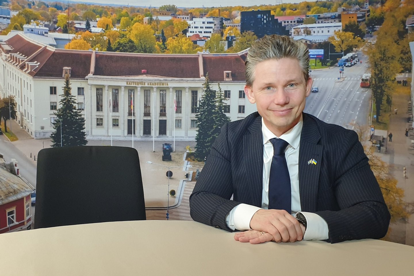 Švedijos gynybos ministras Palas Jonsonas.<br>R.Iržikevičiaus nuotr.