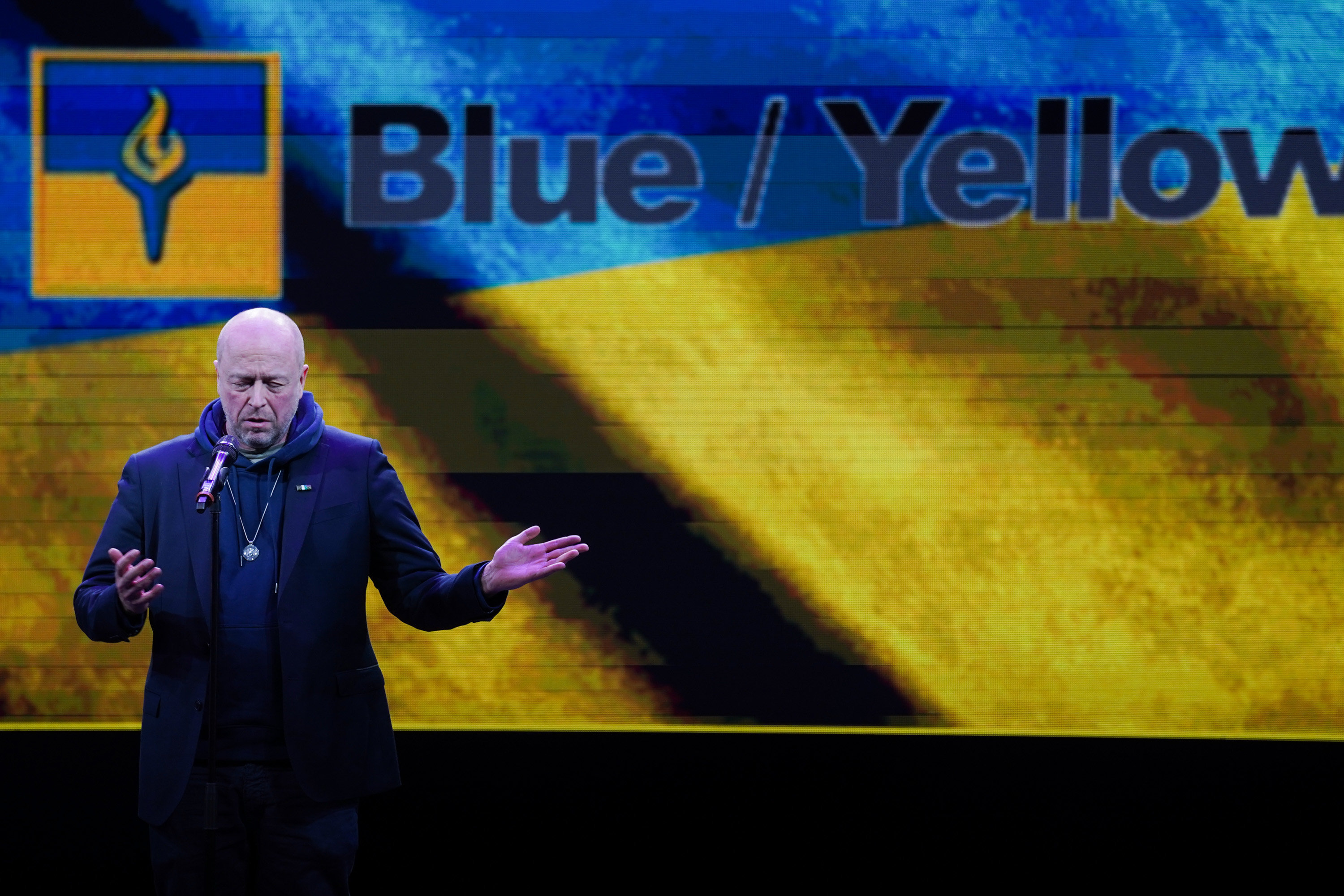 Jonas Ohmanas – režisierius, knygų autorius, vertėjas, švedų kalbos mokytojas, 2014-aisiais įkurtos organizacijos „Blue/Yellow“ vadovas.Gintauto Bitvinsko nuotr.