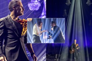 Manto Jankavičiaus koncerte – įspūdinga staigmena: gerbėjas ant scenos pasipiršo mylimajai