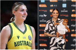 Australijos krepšinio žvaigždė tapo motina neįprastu būdu – vaikelį gavo dovanų