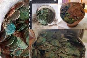 Aptiko įspūdingą 1000 lietuviškų ir lenkiškų monetų lobį