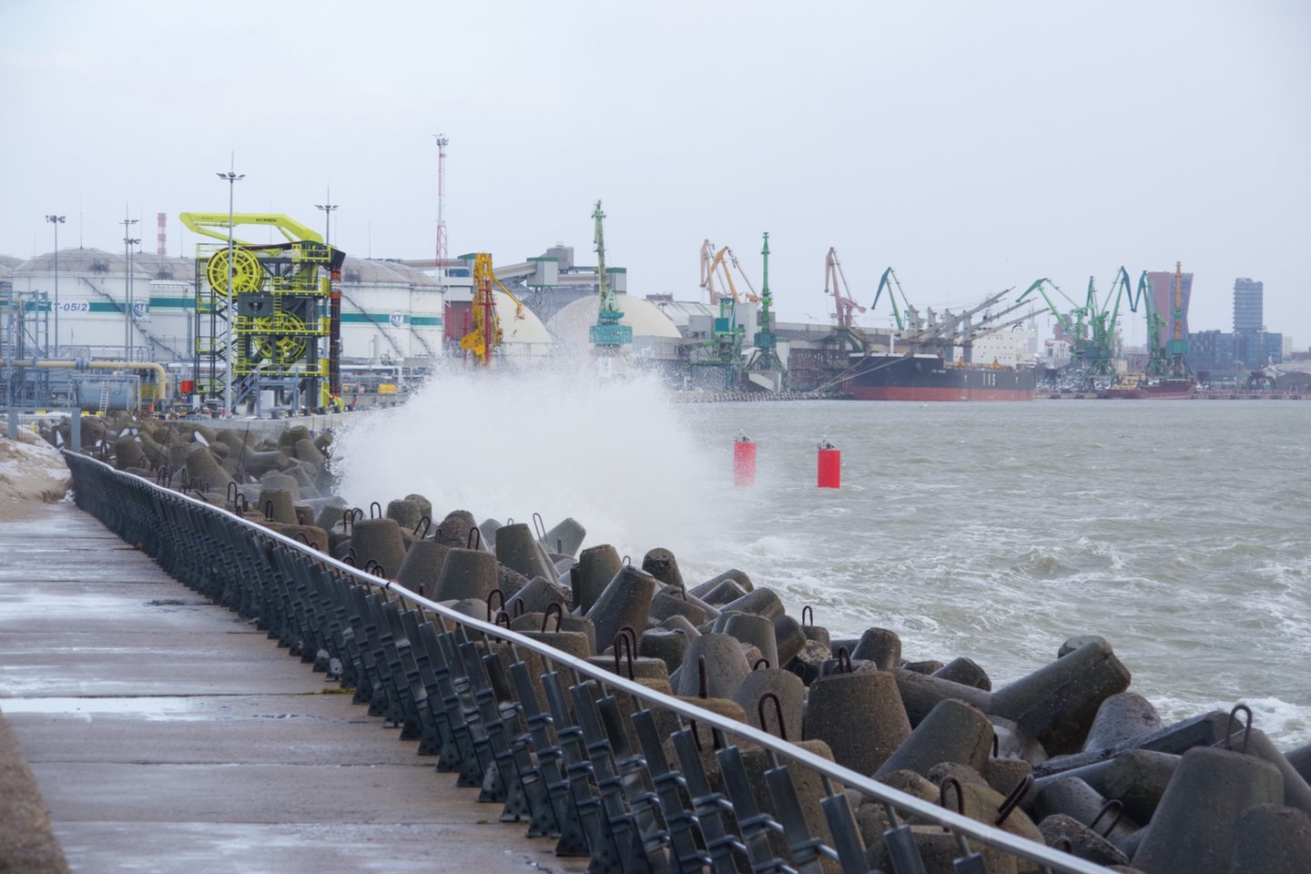 M.Skuodis tvirtina, kad šiuo metu atliekamas ne vienas tyrimas dėl sankcionuotų prekių, kurios kirto Lietuvos sieną.<br>V.Ščiavinsko nuotr.