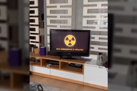 Rusijoje per radiją ir TV pasigirdo oro pavojaus signalas: Kremlius sureagavo į pasirodžiusią informaciją 