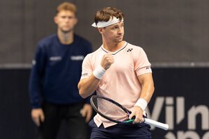 Prancūzą palaužęs R. Berankis žengė į „Challenger“ turnyro ketvirtfinalį