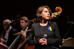 Ukrainiečių dirigentė Margaryta Grynyvecka: „Jaučiausi nesibaigiančiame sapne, iš kurio norėjosi pabusti“