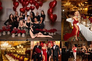 „Imperial“ viešbutyje – prabangus Sandros Skorupskaitės gimtadienis: dizainerių kurti įvaizdžiai ir Manto Petruškevičiaus dekoracijos