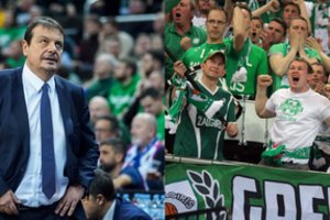 Eurolygos trenerių asociacija mūru stojo už E. Atamaną ir kaip blogį įvardijo Kauno sirgalius