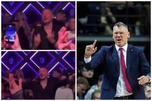 Vakarėlyje šėlęs Š. Jasikevičius sukėlė „Barcelona“ vadovų pasipiktinimą