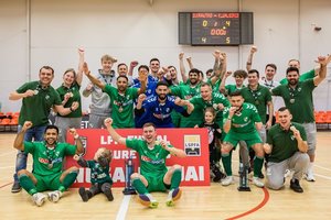 LFF salės futbolo taurę Druskininkuose susigrąžino „Kauno Žalgiris“